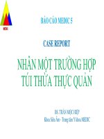 Lâm sàng túi thừa thực quản