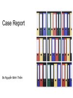 Ca lâm sàng u túi tinh