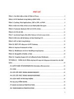 Thuật ngữ NodeJS - Giữa kỳ