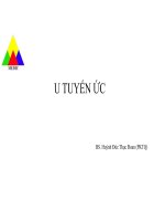 U tuyến Ức ca lâm sàng