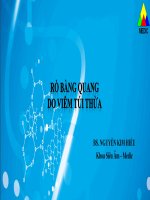 Rò bàng quang do viêm túi thừa
