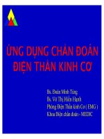 Ứng dụng chẩn Đoán Điện thành kinh cơ