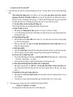 Lý thuyết Ôn thi giữa kỳ Bất động sản