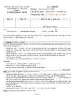 IUH - BÀI TẬP LỚN - Quản lý dự án (2130441)