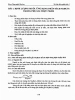 IUH - Tài liệu Hóa phân tích 1