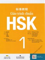 Tiếng Trung - Giáo trình Tiếng Trung HSK 1 - Song ngữ tiếng Việt