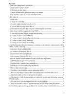 Ôn tập giữa kỳ - Quản trị tác nghiệp Thương mại điện tử