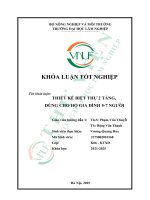 Thiết kế biệt thực 2 tầng dùng cho hộ gia Đình 5  7 người