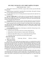 Bài thực hành số 2 - Dẫn nhiệt không ổn định Thiết bị HT10XC + HT17