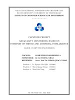 Luận văn air quality monitoring based on internet of things and artificial intelligence