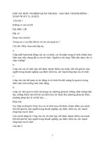 Đáp Án trắc nghiệm quản trị học   Đại học thành Đông   soạn ngày 15 10 2025