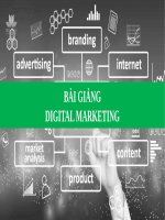 BÀI GIẢNG - DIGITAL MARKETING ( combo full slides 10 chương )