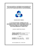 Luận văn a cloud based approach to architecting and constructing an online portal for booking psychotherapy services