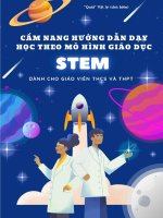 CẨM NANG HƯỚNG DẪN DẠY HỌC THEO MÔ HÌNH STEM