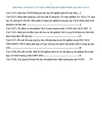 TÀI LIỆU ÔN THI CUỐI KÌ HỌC PHẦN XÂY DỰNG VÀ SỬ DỤNG THIẾT BỊ THÍ NGHIỆM TRONG DẠY HỌC VẬT LÝ