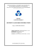 Luận văn 3d point cloud reconstruction
