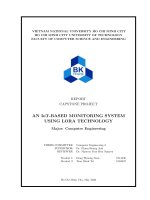 Luận văn an iot based monitoring system using lora technology