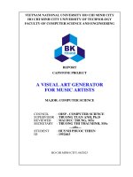 Luận văn a visual art generator for music artists