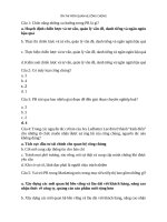 Ôn thi trắc nghiệm môn quan hệ công chúng trường Đại học Trà Vinh (có đáp án)