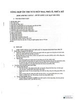 ôn thi TC12, ôn thi luật dân sự chuyên sâu