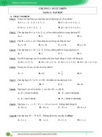 Tài liệu Ôn tập môn toán lớp 6 tập 1