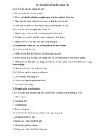 Ôn thi trắc nghiệm môn kế toán quản trị trường Đại học Trà Vinh (có đáp án)