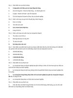 Ôn thi trắc nghiệm môn quản trị bán hàng trường Đại học Trà Vinh (có đáp án)