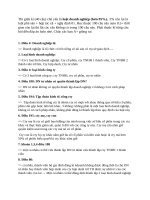 Trắc nghiệm ôn tập - Luật doanh nghiệp