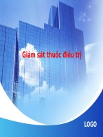 giám sát thuốc điều trị 