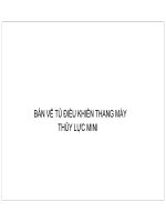 BẢN VẼ TỦ ĐIỀU KHIỂN THANG MÁY THỦY LỰC MINI