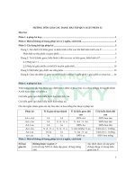 Hướng dẫn giải các dạng bài tập quy luật phân li