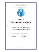 Nghiên cứu giao thức SNMP và hệ thống giám sát mạng