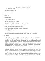 Bệnh án YHCT-  Đau dây tk toạ