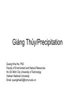 Chapter 2 precipitation and evaporation