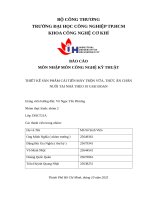 IUH - BÁO CÁO NHẬP MÔN CÔNG NGHỆ KỸ THUẬT - THIẾT KẾ SẢN PHẨM CẢI TIẾN MÁY TRỘN VỮA, THỨC ĂN CHĂN NUÔI TẠI NHÀ THEO 10 GIAI ĐOẠN