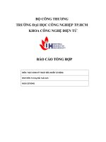 IUH - Báo cáo tổng hợp - Thực hành kỹ thuật điều khiển tự động