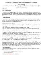 ÔN TẬP GIỮA KÌ PHƯƠNG PHÁP LUẬN NGHIÊN CỨU KHOA HỌC