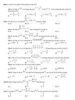 Dãy số (không Đáp Án)