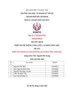 Thuyết minh thiết kế hệ thống công việc và nhân trắc học Đề tài thiết kế trạm gia công ráp Đế giày thỏa công thái học