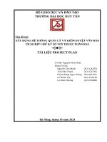 Xây dựng hệ thống quản lý và kiểm duyệt văn bản tích hợp chữ ký số với thuật toán rsa