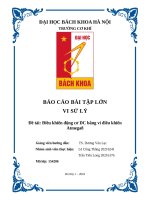 Báo cáo bài tập lớn vi sử lý Đề tài Điều khiển Động cơ dc bằng vi Điều khiển atmega8