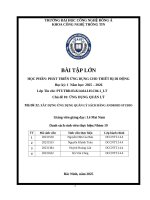 Xây dựng Ứng dụng quản lý sách bằng android studio