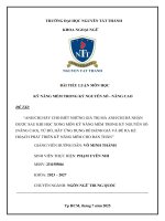 Anhchị hãy cho biết những giá trị mà anhchị Đã nhận Được sau khi học xong môn kỹ năng mềm trong kỷ nguyên số (nâng cao), từ Đó, hãy Ứng dụng Để Đánh giá