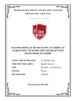 So sánh thông tư 1072017tt btc và thông tư 242024tt btc về hướng dẫn chế Độ kế toán hành chính, sự nghiệp