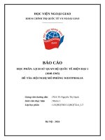 Đề tài hội nghị mô phỏng westphalia