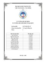 Tư tưởng hồ chí minh tư tưởng hồ chí minh về Đạo Đức