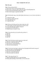 Trắc nghiệm Ôn giữa kỳ - Phần Nhà nước