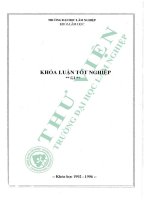 Nghiên cứu một số Đặc Điểm lâm học của loài cây Ươi (scaphium lyciinophorum) (hance) kosst, Ở các trạng thái rừng tự nhiên tại khu vực nâm Đông  thừa thiên huế