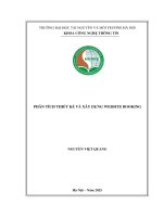 Phân tích thiết kế và xây dựng website booking