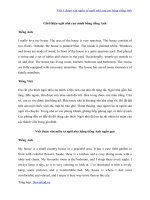 Description of the house